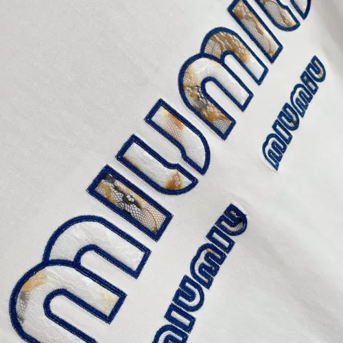Replica MIU MIU T-Shirts Short Sleeved For Unisex #1444456 $72.00 USD for Wholesale