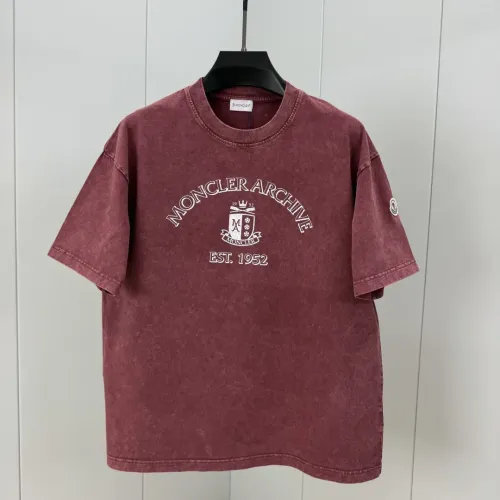 Wholesale Moncler T-Shirts Short Sleeved For Unisex #1444461 $72.00 USD, Wholesale Quality Replica Moncler T-Shirts