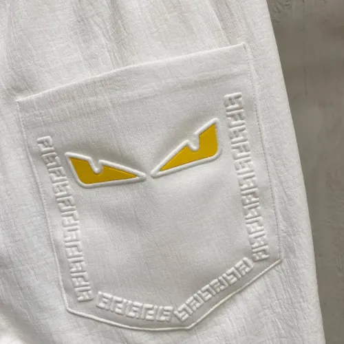 Replica Fendi Pants For Men #1444510 $76.00 USD for Wholesale