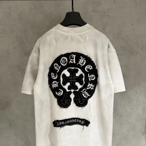 Wholesale Chrome Hearts T-Shirts Short Sleeved For Men #1444526 $56.00 USD, Wholesale Quality Replica Chrome Hearts T-Shirts