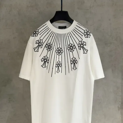 Wholesale Chrome Hearts T-Shirts Short Sleeved For Unisex #1444530 $56.00 USD, Wholesale Quality Replica Chrome Hearts T-Shirts