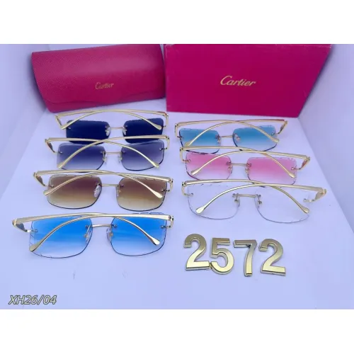 Replica Cartier Fashion Sunglasses #1444550 $29.00 USD for Wholesale