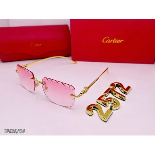 Wholesale Cartier Fashion Sunglasses #1444552 $29.00 USD, Wholesale Quality Replica Cartier Fashion Sunglasses