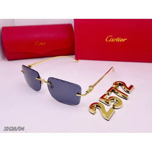 Wholesale Cartier Fashion Sunglasses #1444554 $29.00 USD, Wholesale Quality Replica Cartier Fashion Sunglasses