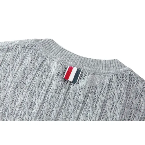 Replica Thom Browne TB T-Shirts Short Sleeved For Women #1444557 $68.00 USD for Wholesale