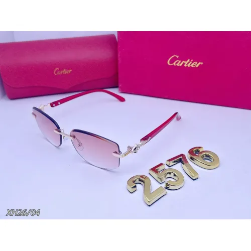 Wholesale Cartier Fashion Sunglasses #1444566 $29.00 USD, Wholesale Quality Replica Cartier Fashion Sunglasses