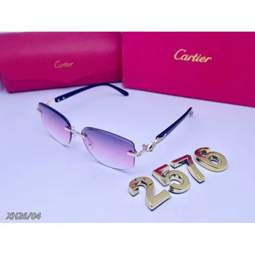 Wholesale Cartier Fashion Sunglasses #1444567 $29.00 USD, Wholesale Quality Replica Cartier Fashion Sunglasses