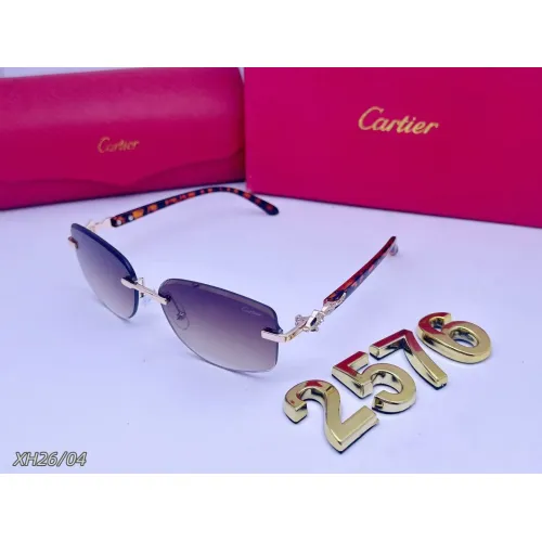 Wholesale Cartier Fashion Sunglasses #1444568 $29.00 USD, Wholesale Quality Replica Cartier Fashion Sunglasses