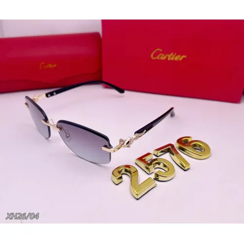 Wholesale Cartier Fashion Sunglasses #1444569 $29.00 USD, Wholesale Quality Replica Cartier Fashion Sunglasses