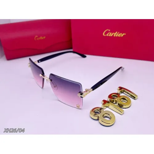 Wholesale Cartier Fashion Sunglasses #1444572 $29.00 USD, Wholesale Quality Replica Cartier Fashion Sunglasses