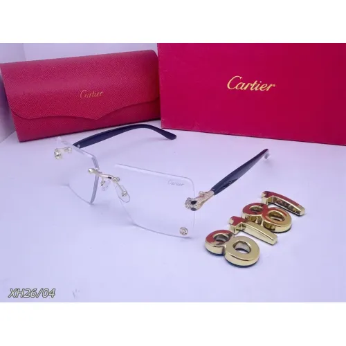 Wholesale Cartier Fashion Sunglasses #1444573 $29.00 USD, Wholesale Quality Replica Cartier Fashion Sunglasses