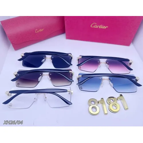 Replica Cartier Fashion Sunglasses #1444573 $29.00 USD for Wholesale