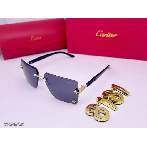Wholesale Cartier Fashion Sunglasses #1444574 $29.00 USD, Wholesale Quality Replica Cartier Fashion Sunglasses