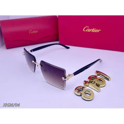 Wholesale Cartier Fashion Sunglasses #1444575 $29.00 USD, Wholesale Quality Replica Cartier Fashion Sunglasses