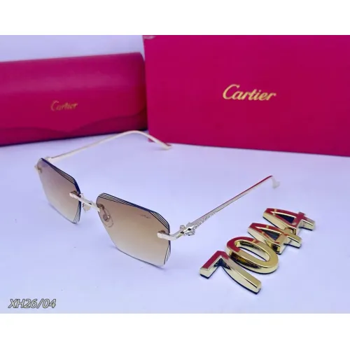 Wholesale Cartier Fashion Sunglasses #1444578 $29.00 USD, Wholesale Quality Replica Cartier Fashion Sunglasses