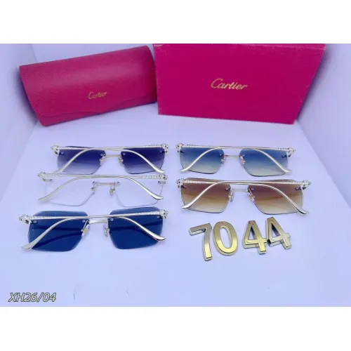 Replica Cartier Fashion Sunglasses #1444578 $29.00 USD for Wholesale