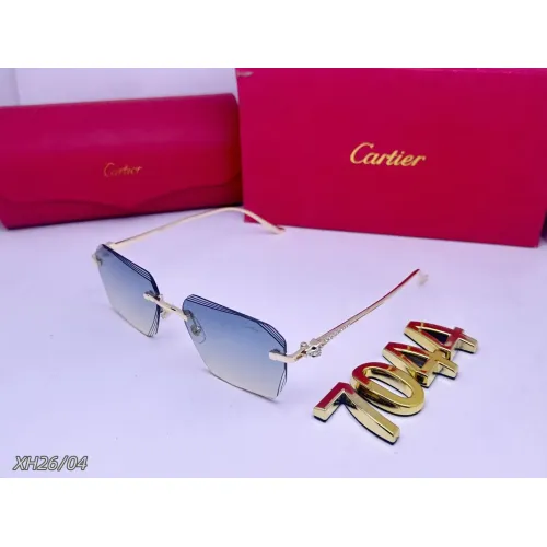 Wholesale Cartier Fashion Sunglasses #1444579 $29.00 USD, Wholesale Quality Replica Cartier Fashion Sunglasses