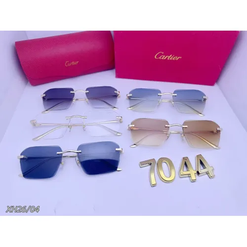 Replica Cartier Fashion Sunglasses #1444581 $29.00 USD for Wholesale