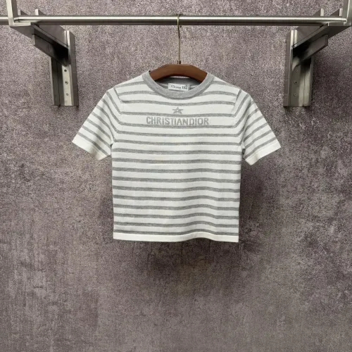 Wholesale Christian Dior T-Shirts Short Sleeved For Women #1444584 $56.00 USD, Wholesale Quality Replica Christian Dior T-Shirts