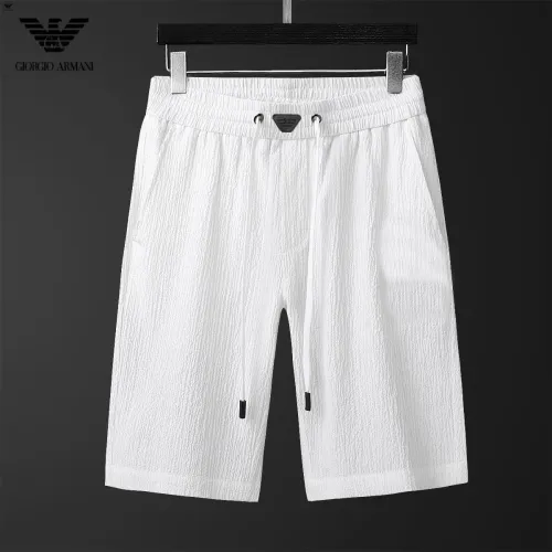 Replica Armani Tracksuits Short Sleeved For Men #1444629 $68.00 USD for Wholesale