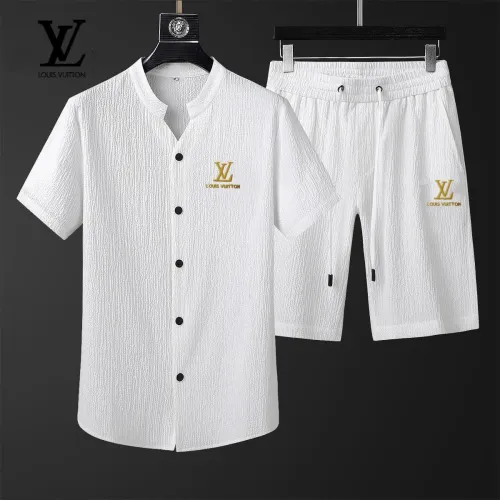 Wholesale Louis Vuitton LV Tracksuits Short Sleeved For Men #1444641 $68.00 USD, Wholesale Quality Replica Louis Vuitton LV Tracksuits