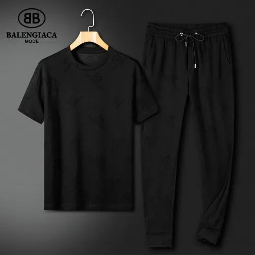 Wholesale Balenciaga Fashion Tracksuits Short Sleeved For Men #1444749 $92.00 USD, Wholesale Quality Replica Balenciaga Fashion Tracksuits