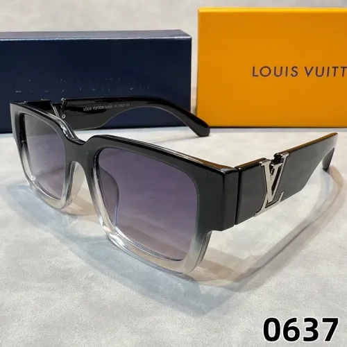 Wholesale Louis Vuitton Sunglasses #1444763 $25.00 USD, Wholesale Quality Replica Louis Vuitton Sunglasses