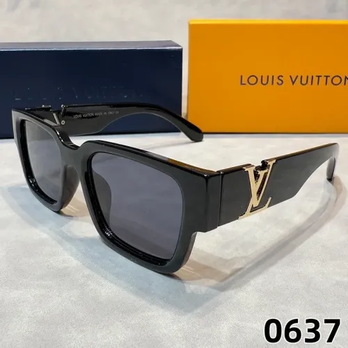 Wholesale Louis Vuitton Sunglasses #1444764 $25.00 USD, Wholesale Quality Replica Louis Vuitton Sunglasses