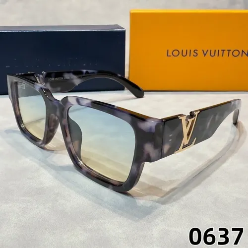 Wholesale Louis Vuitton Sunglasses #1444766 $25.00 USD, Wholesale Quality Replica Louis Vuitton Sunglasses