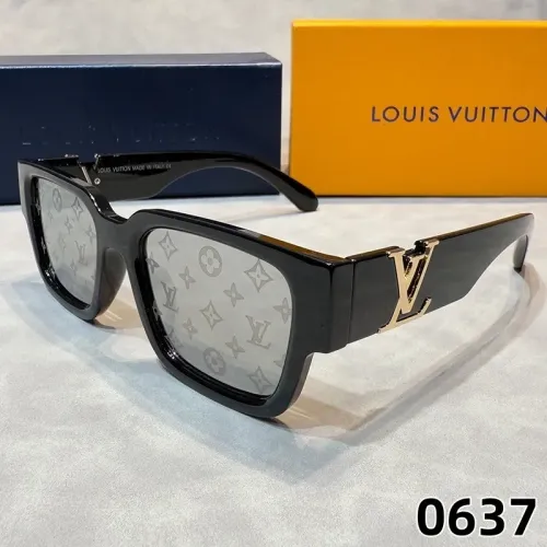 Wholesale Louis Vuitton Sunglasses #1444768 $25.00 USD, Wholesale Quality Replica Louis Vuitton Sunglasses