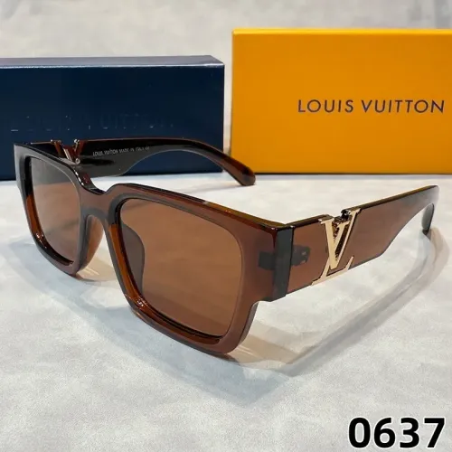 Wholesale Louis Vuitton Sunglasses #1444770 $25.00 USD, Wholesale Quality Replica Louis Vuitton Sunglasses