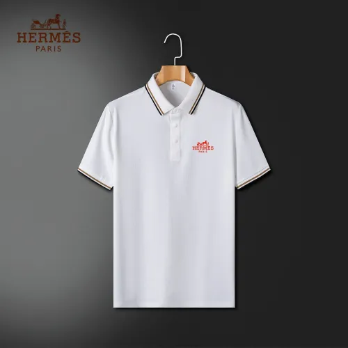Wholesale Hermes T-Shirts Short Sleeved For Men #1444793 $42.00 USD, Wholesale Quality Replica Hermes T-Shirts