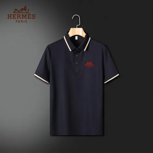 Wholesale Hermes T-Shirts Short Sleeved For Men #1444797 $42.00 USD, Wholesale Quality Replica Hermes T-Shirts
