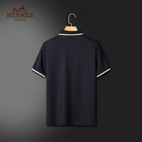 Replica Hermes T-Shirts Short Sleeved For Men #1444797 $42.00 USD for Wholesale