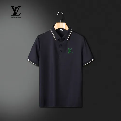 Wholesale Louis Vuitton LV T-Shirts Short Sleeved For Men #1444801 $42.00 USD, Wholesale Quality Replica Louis Vuitton LV T-Shirts