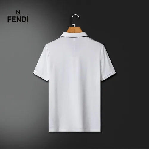 Replica Fendi T-Shirts Short Sleeved For Men #1444808 $42.00 USD for Wholesale