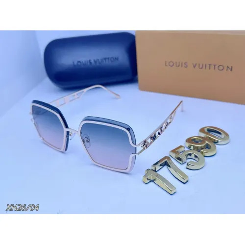 Wholesale Louis Vuitton Sunglasses #1444821 $29.00 USD, Wholesale Quality Replica Louis Vuitton Sunglasses