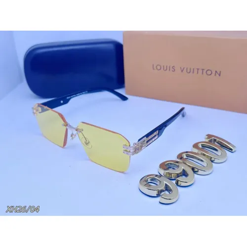 Wholesale Louis Vuitton Sunglasses #1444826 $29.00 USD, Wholesale Quality Replica Louis Vuitton Sunglasses