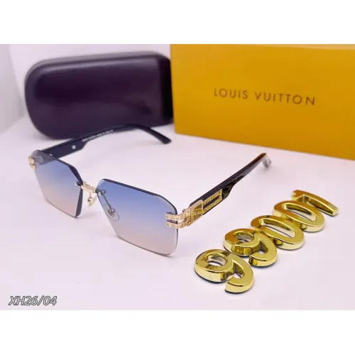 Wholesale Louis Vuitton Sunglasses #1444828 $29.00 USD, Wholesale Quality Replica Louis Vuitton Sunglasses