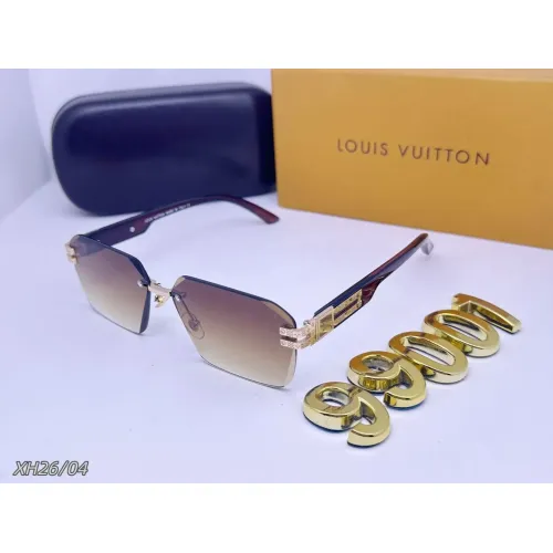 Wholesale Louis Vuitton Sunglasses #1444832 $29.00 USD, Wholesale Quality Replica Louis Vuitton Sunglasses