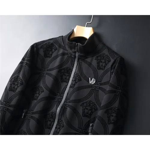 Replica Versace Tracksuits Long Sleeved For Men #1444838 $92.00 USD for Wholesale