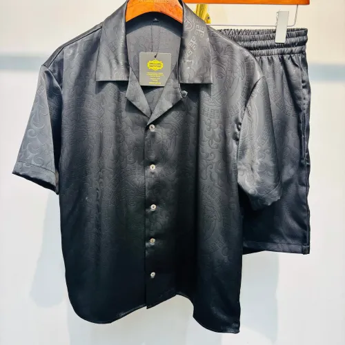 Wholesale Versace Tracksuits Short Sleeved For Men #1444843 $76.00 USD, Wholesale Quality Replica Versace Tracksuits