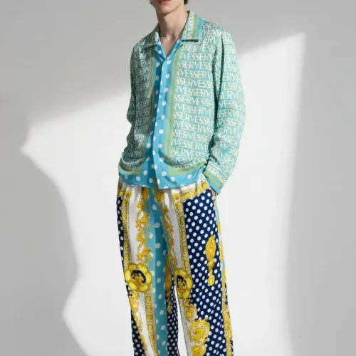 Replica Versace Tracksuits Long Sleeved For Men #1444867 $85.00 USD for Wholesale