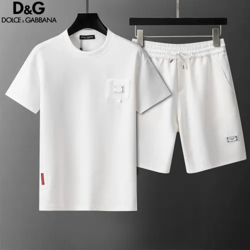 Wholesale Dolce &amp; Gabbana D&amp;G Tracksuits Short Sleeved For Men #1444868 $80.00 USD, Wholesale Quality Replica Dolce &amp; Gabbana D&amp;G Tracksuits