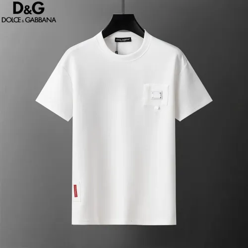Replica Dolce & Gabbana D&G Tracksuits Short Sleeved For Men #1444868 $80.00 USD for Wholesale