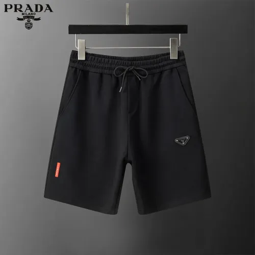 Replica Prada Tracksuits Short Sleeved For Men #1444871 $80.00 USD for Wholesale