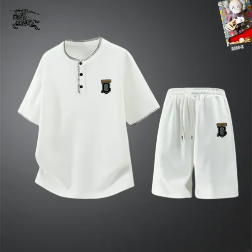 Wholesale Burberry Tracksuits Short Sleeved For Men #1444894 $56.00 USD, Wholesale Quality Replica Burberry Tracksuits