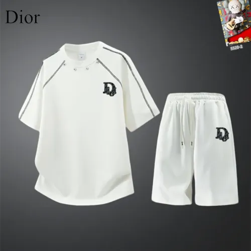 Wholesale Christian Dior Tracksuits Short Sleeved For Men #1444898 $56.00 USD, Wholesale Quality Replica Christian Dior Tracksuits