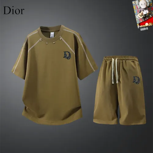Wholesale Christian Dior Tracksuits Short Sleeved For Men #1444900 $56.00 USD, Wholesale Quality Replica Christian Dior Tracksuits