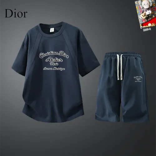 Wholesale Christian Dior Tracksuits Short Sleeved For Men #1444908 $56.00 USD, Wholesale Quality Replica Christian Dior Tracksuits